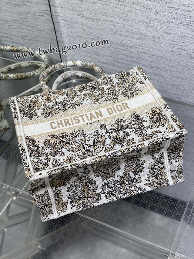 Dior专柜新款TOTE包迪奥高仿原单小号Tote最新尺寸小号购物袋 djfk1382